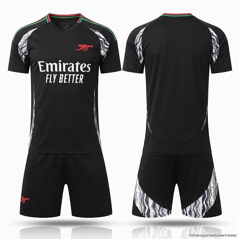 Arsenal retro-style black jersey