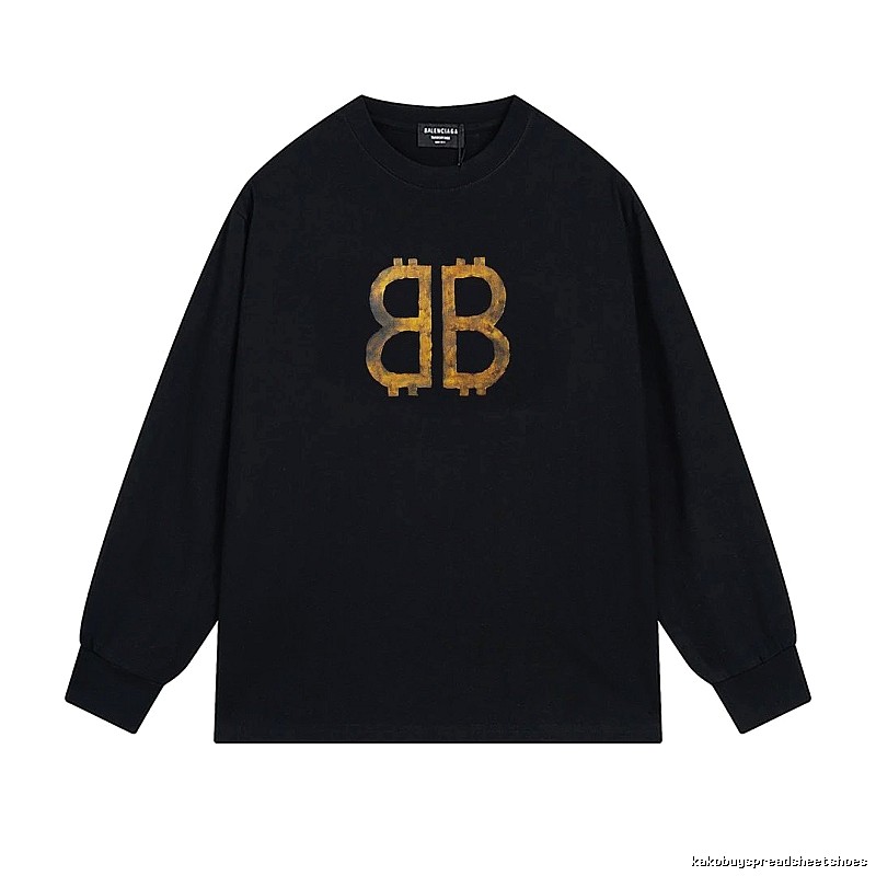 Balenciaga BB Print Black Sweatshirt