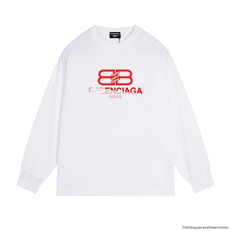 Balenciaga BB Print White T-shirt