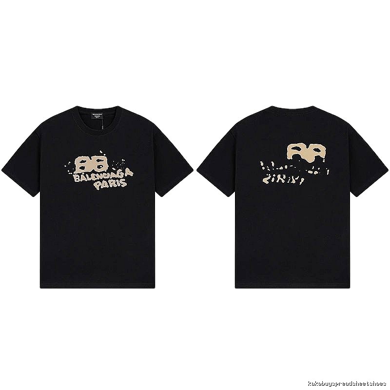 Balenciaga BB Series Black T-shirt