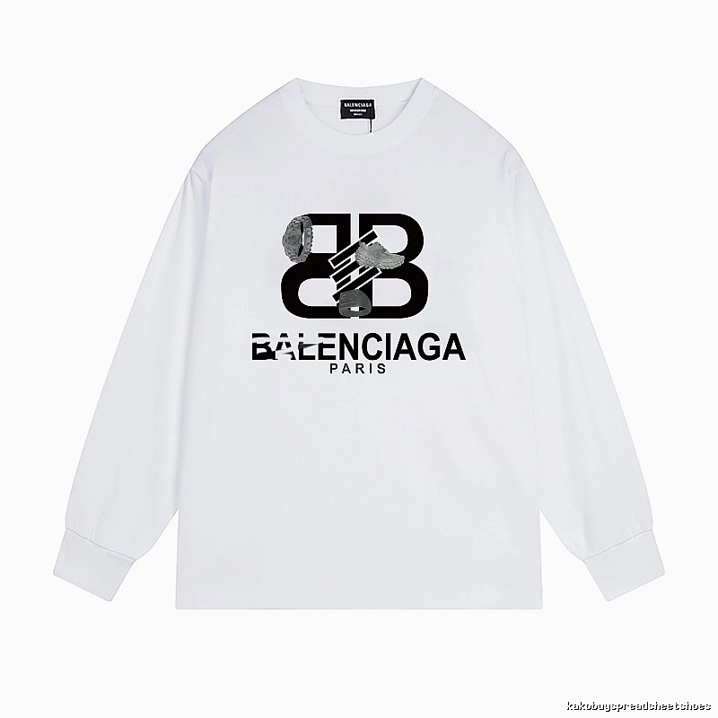 Balenciaga BB Series Simple White T-shirt