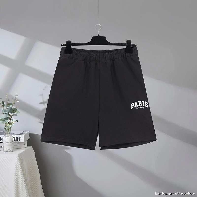 Balenciaga casual style black shorts