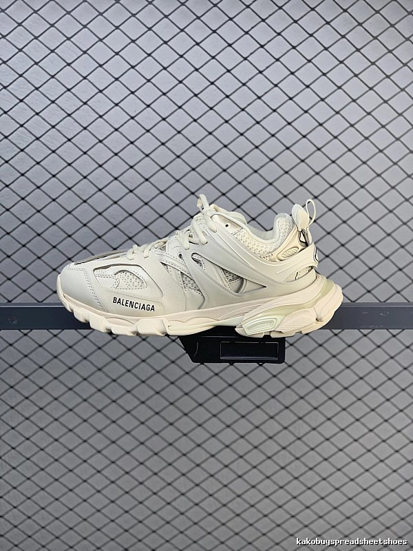 Balenciaga Chunky Runners, Technical Side Panels in Cream