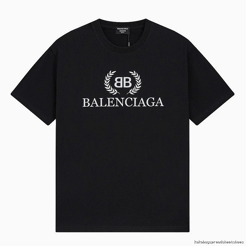 Balenciaga Classic Style Black T-shirt