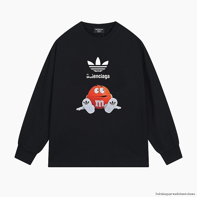 Balenciaga Co-branded Trendy T-shirt