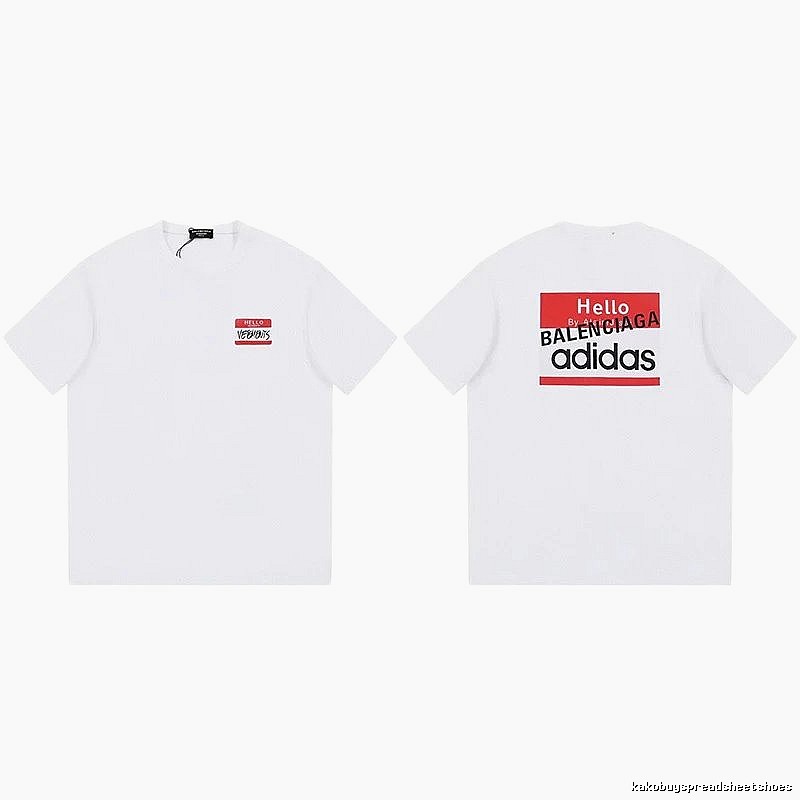 Balenciaga co-branded white T-shirt