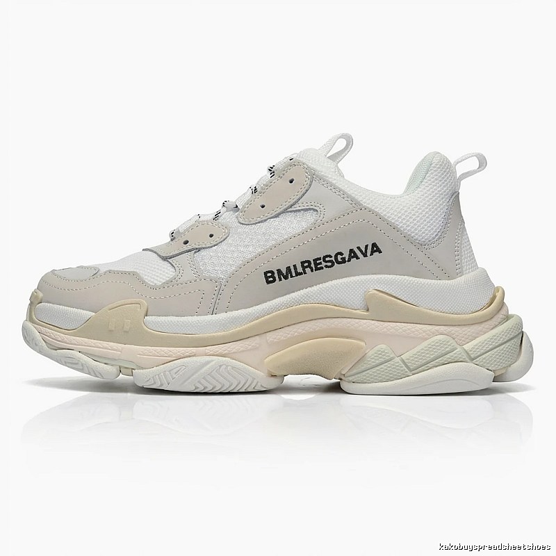 Balenciaga dad - style white shoes