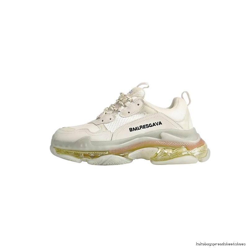 Balenciaga dad-style white shoes