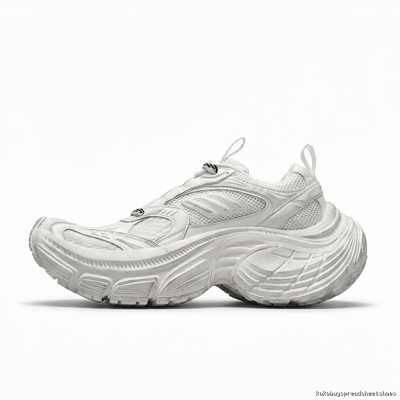 Balenciaga dad-style white shoes