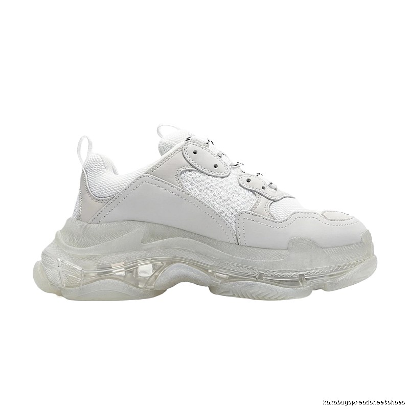 Balenciaga dad-style white shoes