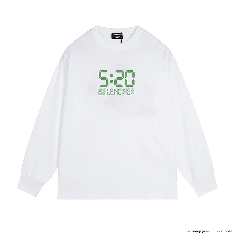 Balenciaga digital-style white T-shirt