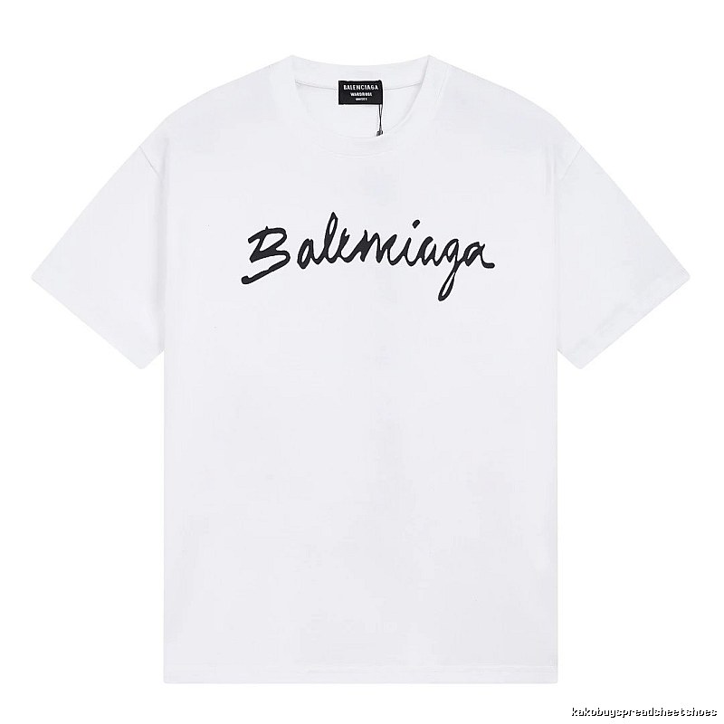 Balenciaga letter simple white T-shirt