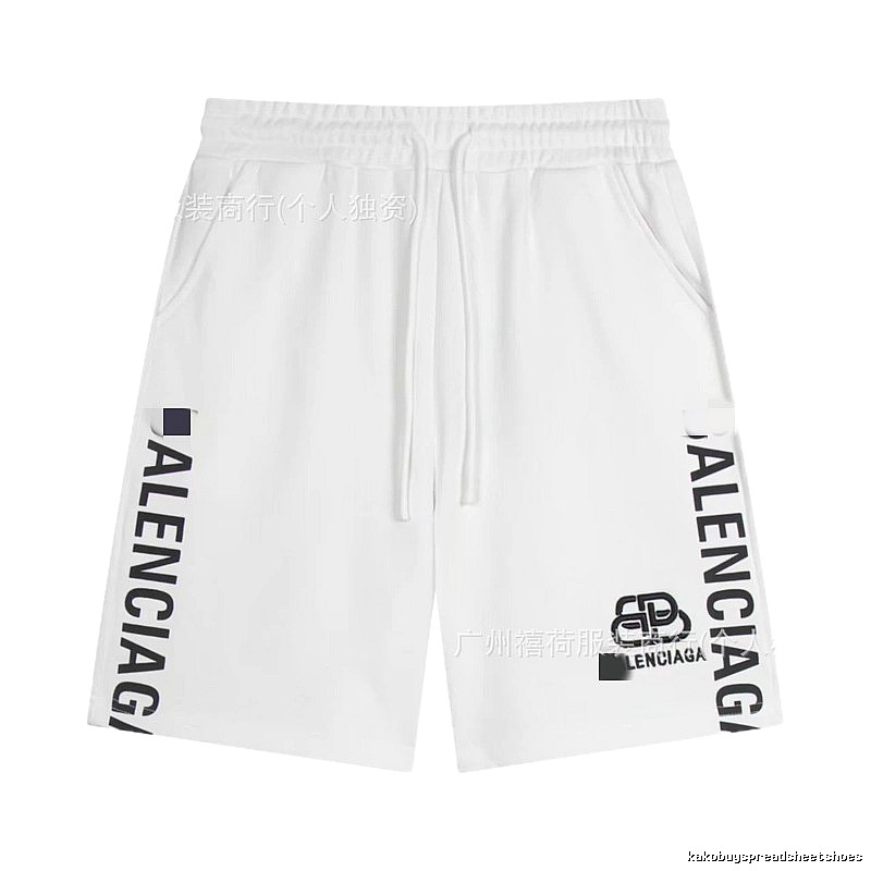 Balenciaga letter-style shorts