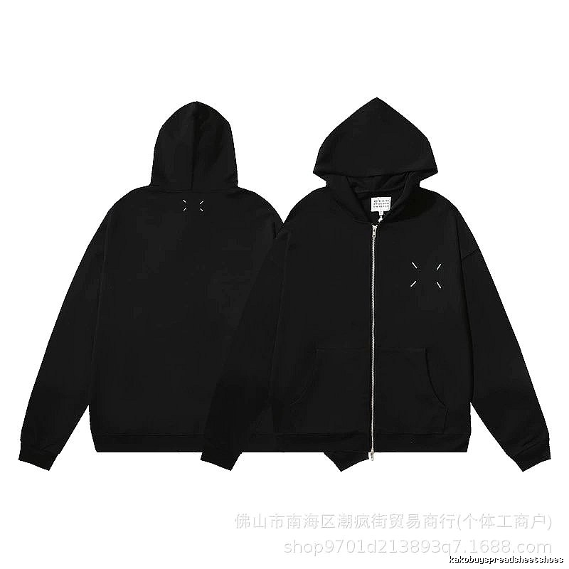 Balenciaga Logo Detail Logo hoodie Black Pullover Small with Functional Detail