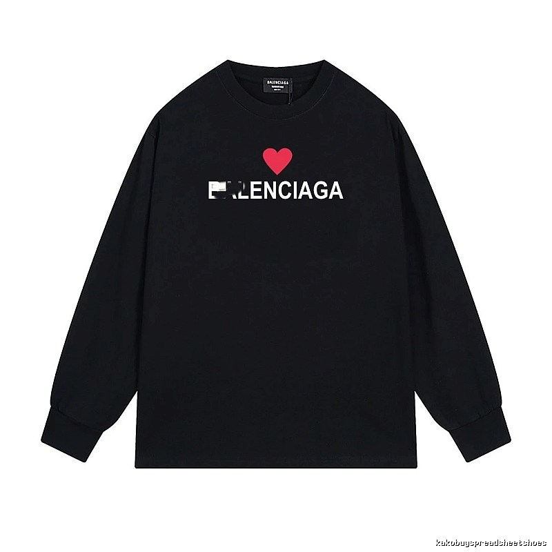 Balenciaga Love Simple Black T-shirt