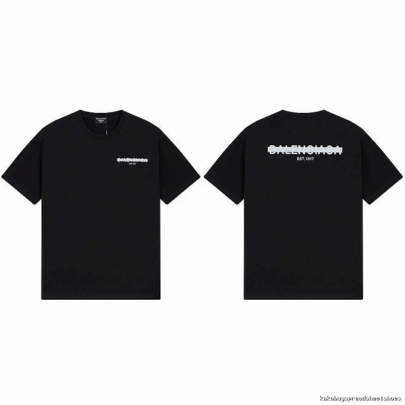 Balenciaga minimalist black T-shirt