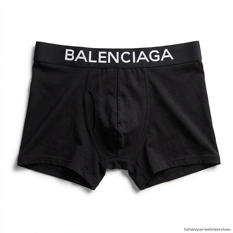 Balenciaga minimalist style black underwear