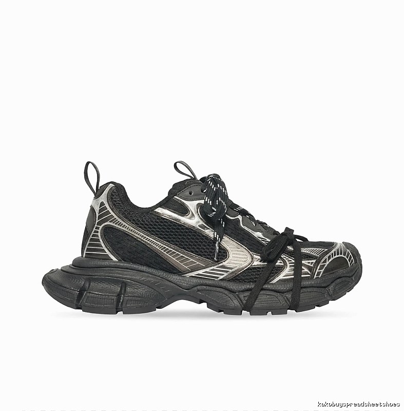 Balenciaga retro black and grey sneakers