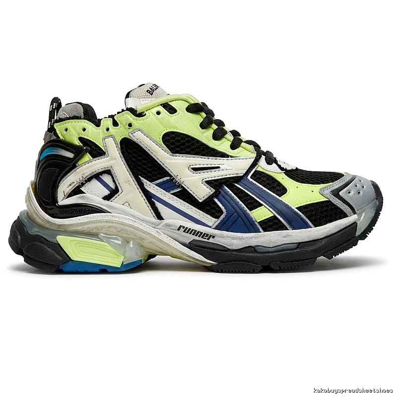 Balenciaga retro color-blocking sneakers