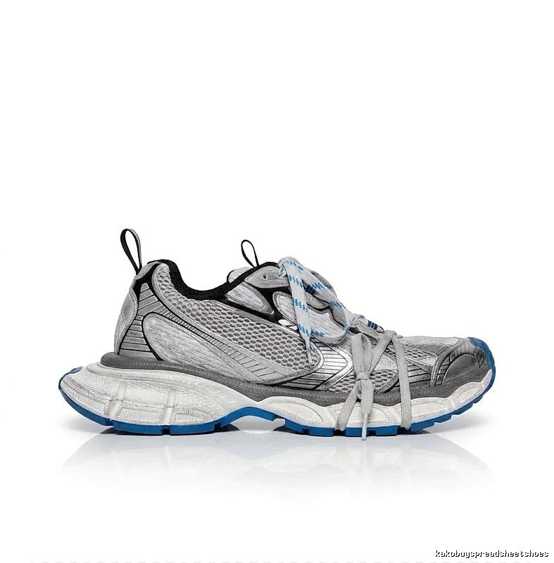 Balenciaga retro gray-blue sneakers