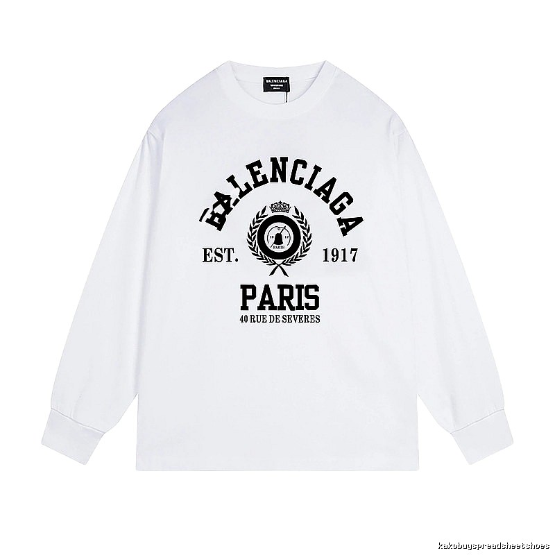 Balenciaga retro-style white T-shirt