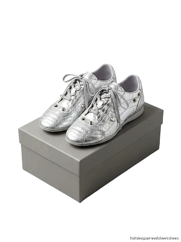 Balenciaga silver casual shoes