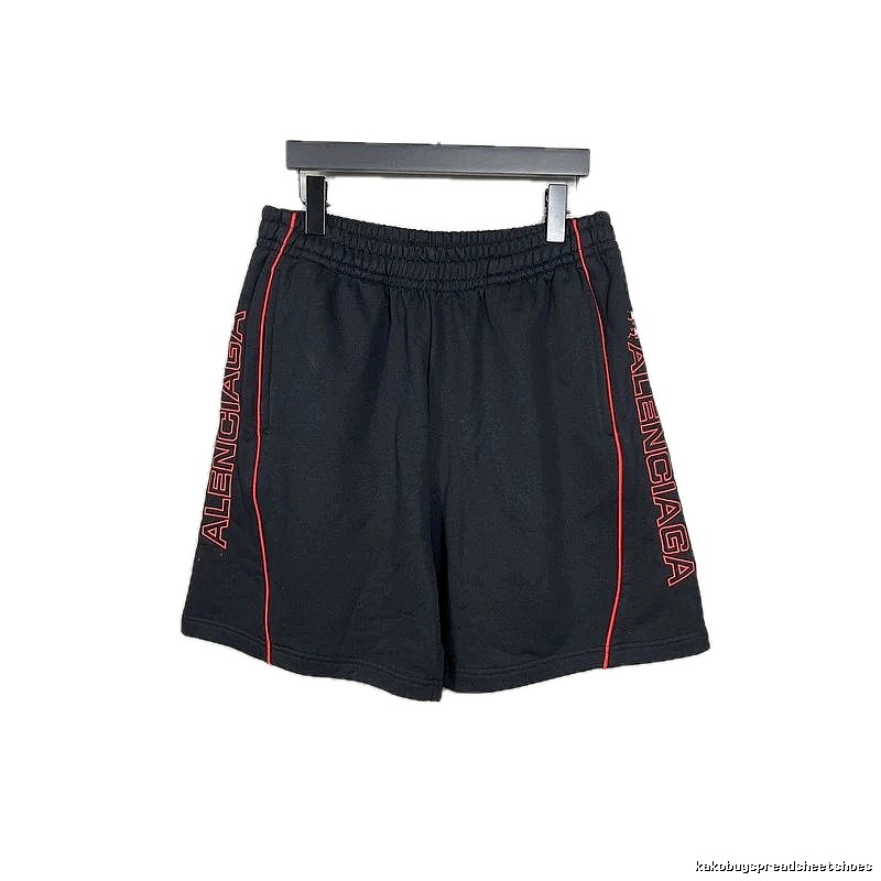 Balenciaga sporty black shorts