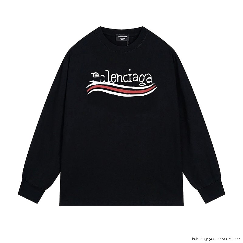 Balenciaga wavy black sweatshirt