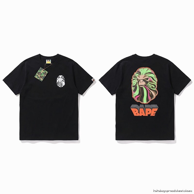 Bape Ape Head Cool Black T-shirt