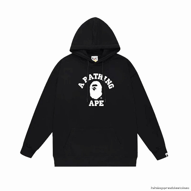 Bape Ape Head Simple Black Sweatshirt