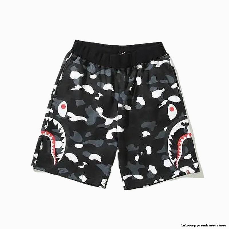 Bape Shark Camouflage Shorts