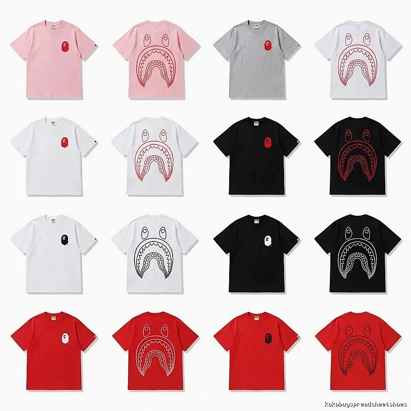 Bape Shark Series Trendy Brand T-shirts