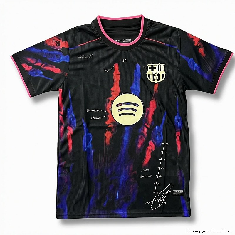 Barcelona Tokyo Ghoul style black T-shirt