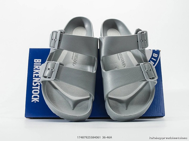 BIRKENSTOCK Arizona Casual Gray Slide Sandals