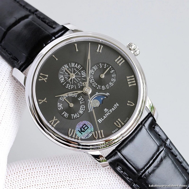 Blancpain Gifting Calendar Dress Watch with multi-register calendar dial