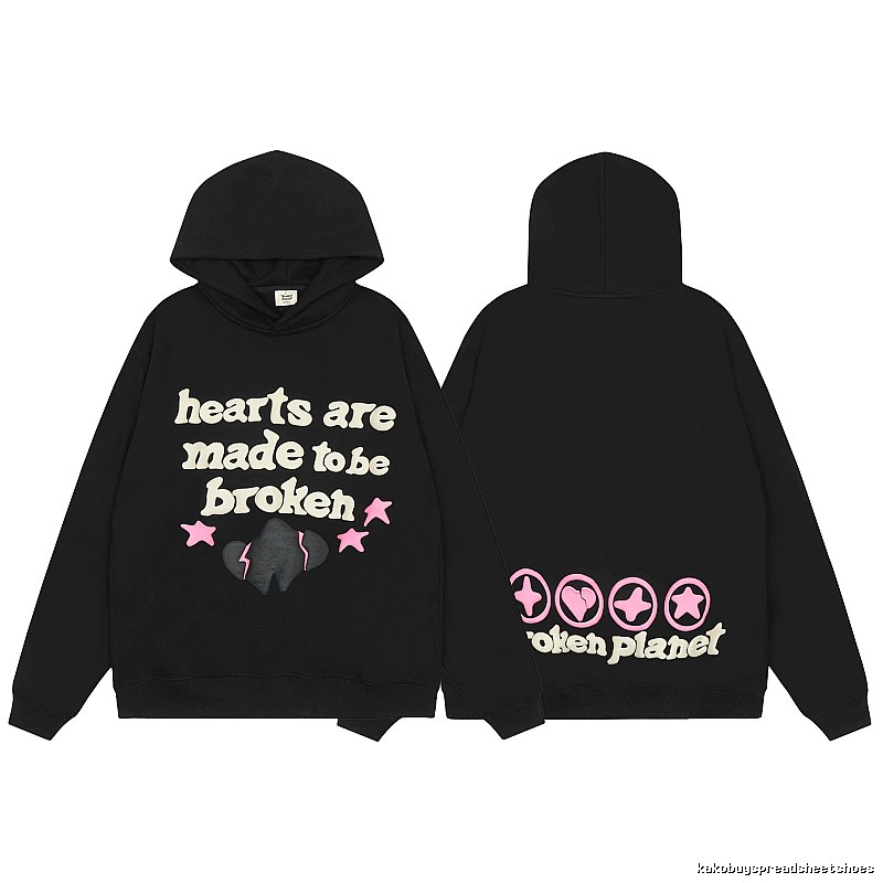 Broken Hearts Style H239 Skull Graphic Hoodie Soft Neutral