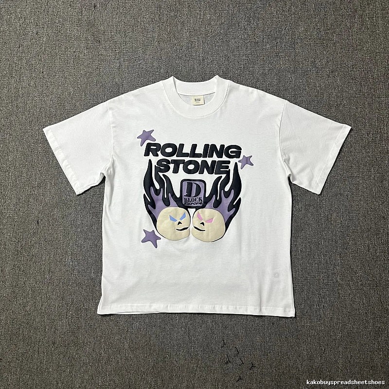 Broken Planet Casual Graphic T-shirt White Cotton Bold for Streetwear Looks