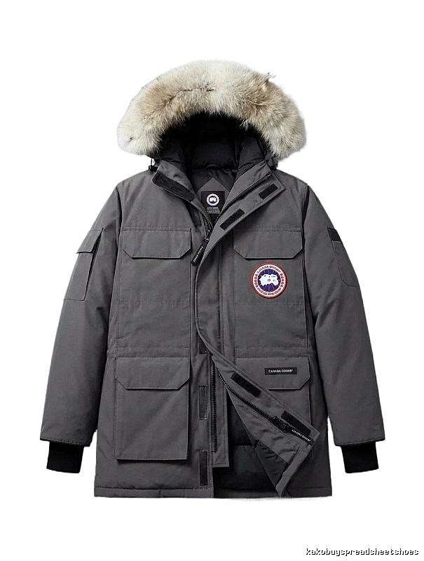 Canada Goose Parka Style Dark Grey Down Jacket