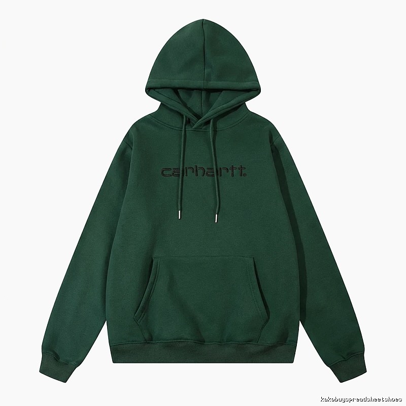 Carhartt basic hoodie (dark green)