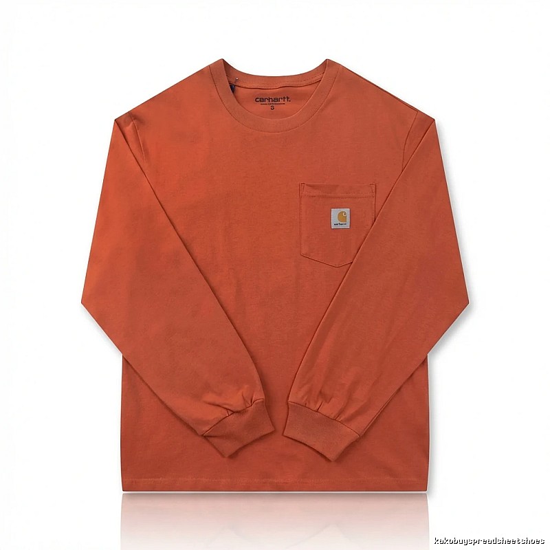 Carhartt basic orange sweatshirt