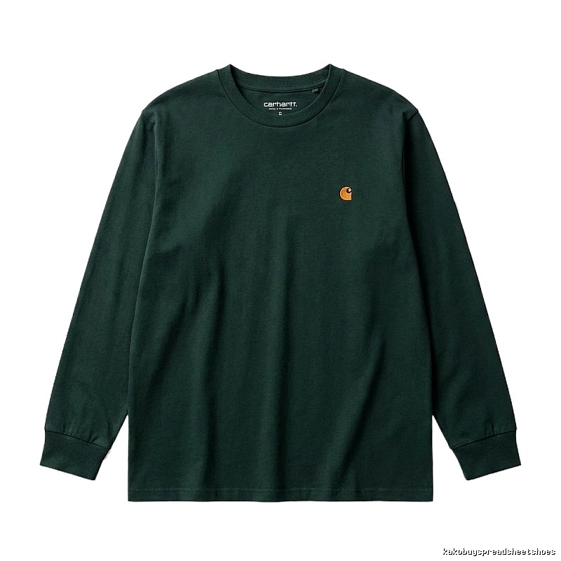 Carhartt basic simple dark green sweatshirt