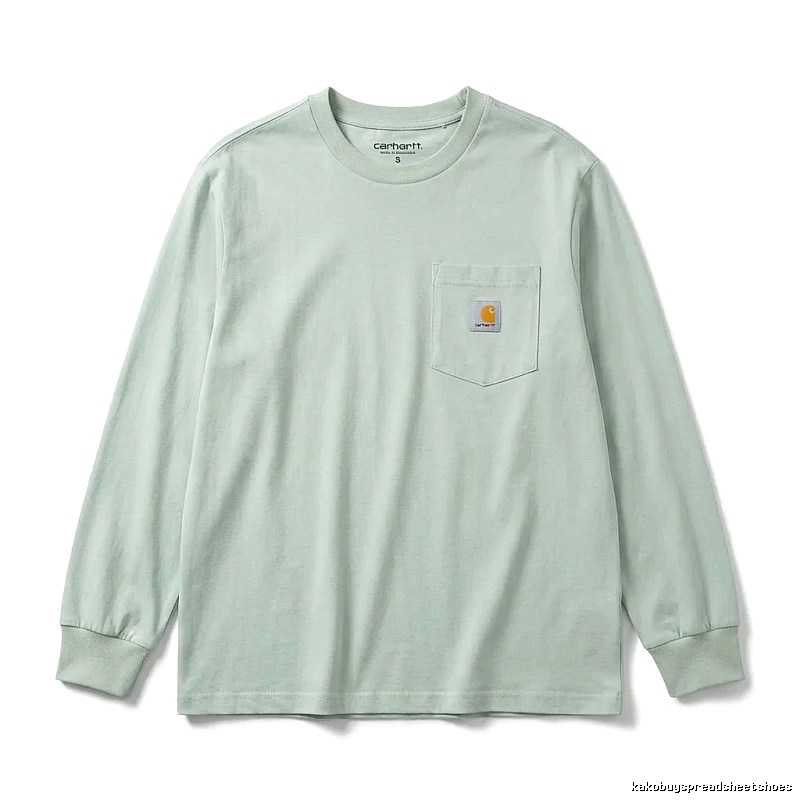 Carhartt basic simple style light green sweatshirt