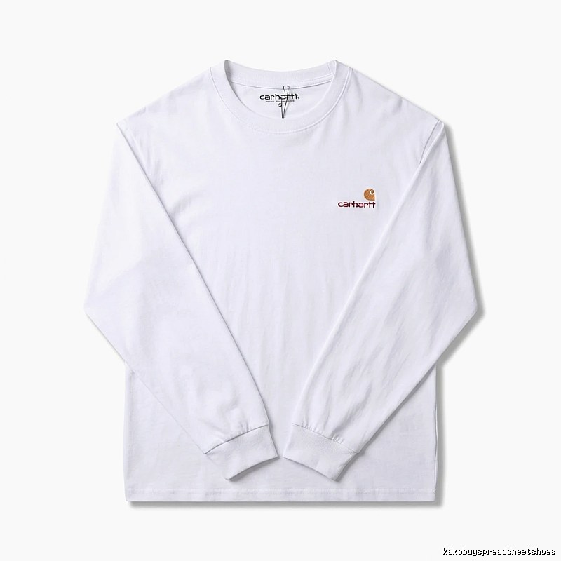 Carhartt basic simple white sweatshirt