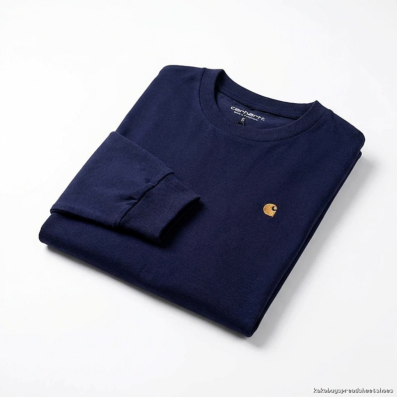 Carhartt Classic Simple Dark Blue Sweatshirt