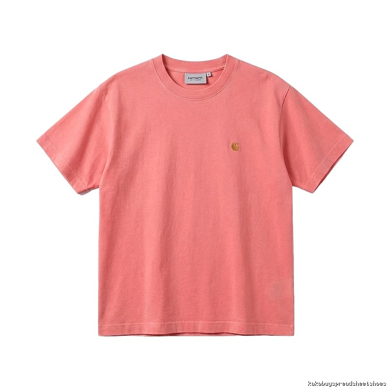 Carhartt Classic Simple Style Pink T-shirt