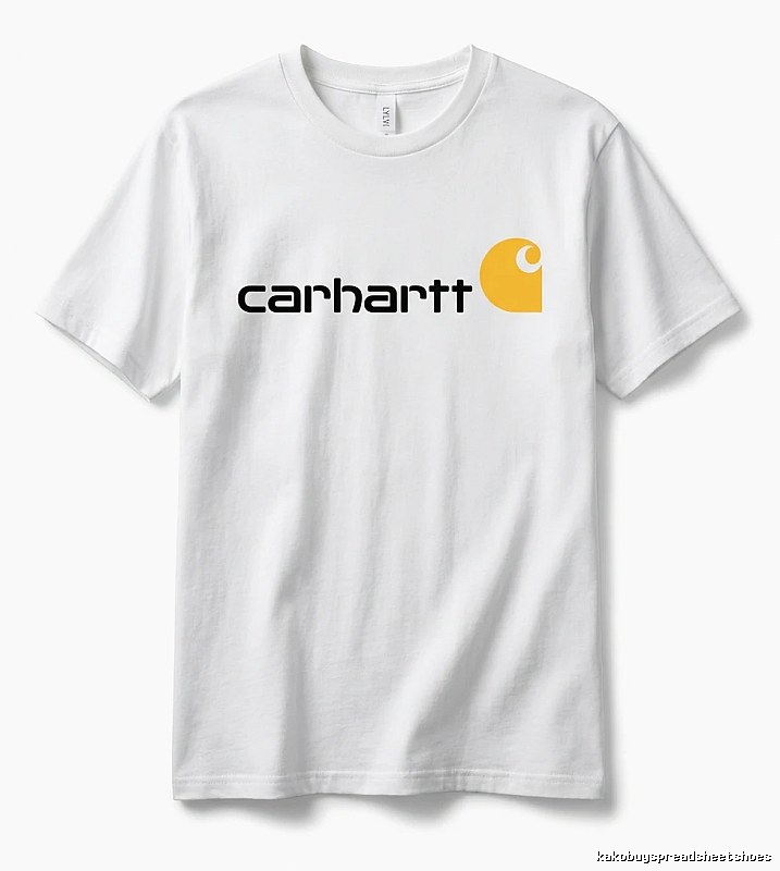 Carhartt Classic Simple Style White T-shirt