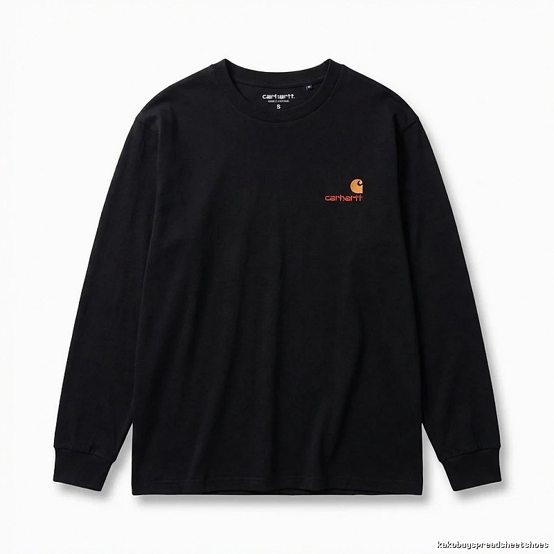 Carhartt simple style black sweatshirt