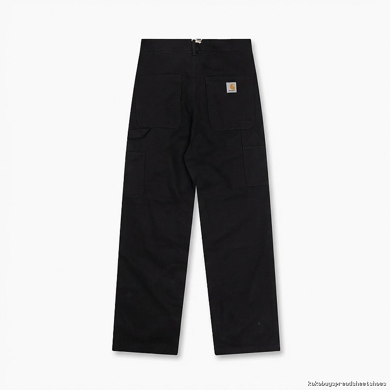 Carhartt workwear style black long trousers
