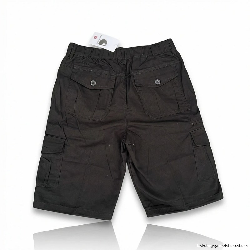 Carhartt workwear style black shorts