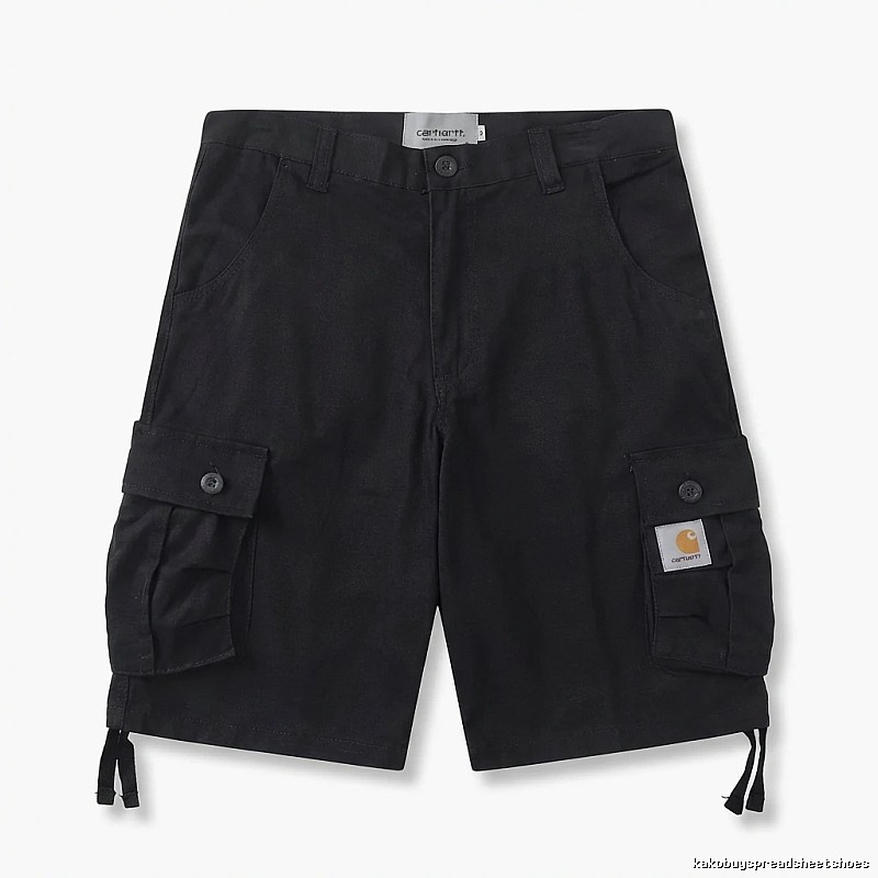 Carhartt workwear style black shorts